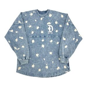 Disney Parks Disneyland Denim Bleach Spirit Jersey Size Small